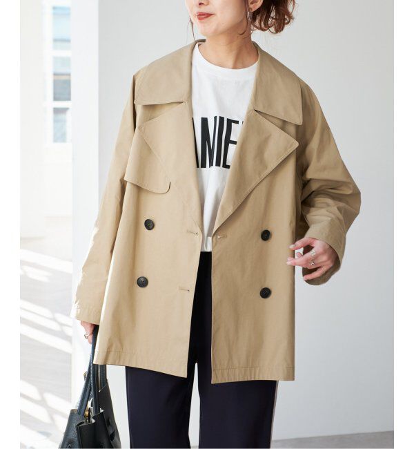 Spick and Span「C/Pミドル丈トレンチコート」|トレンチコート|