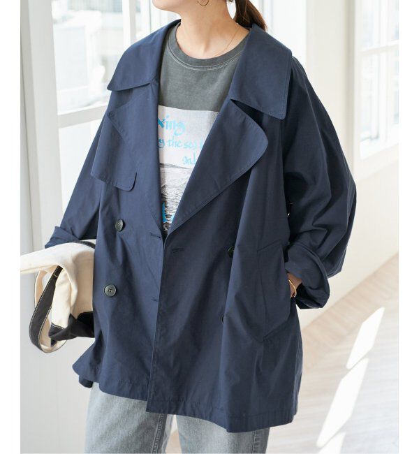 Spick and Span「C/Pミドル丈トレンチコート」|トレンチコート|