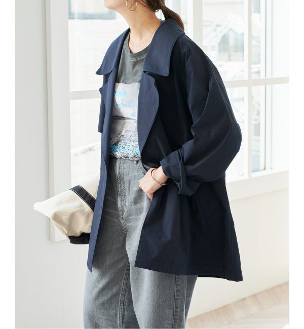 Spick and Span「C/Pミドル丈トレンチコート」|トレンチコート|