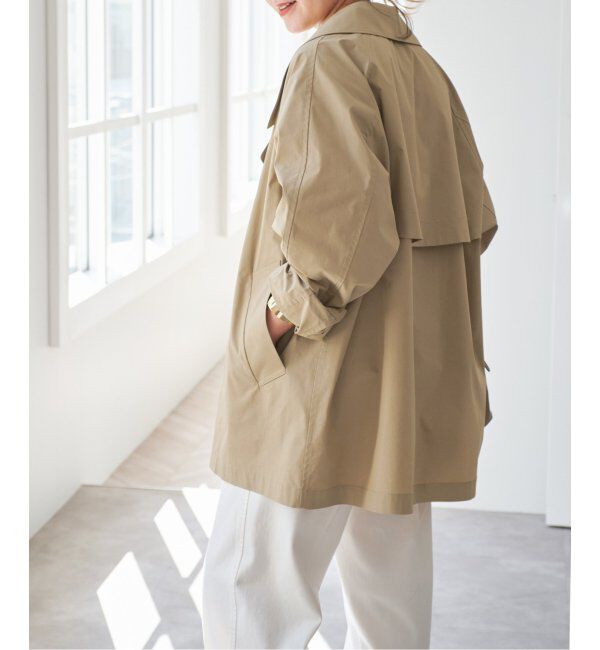 Spick and Span「C/Pミドル丈トレンチコート」|トレンチコート|