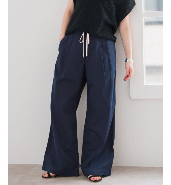 Spick and Span「コットンレーヨンドロストフレアパンツ」|その他|