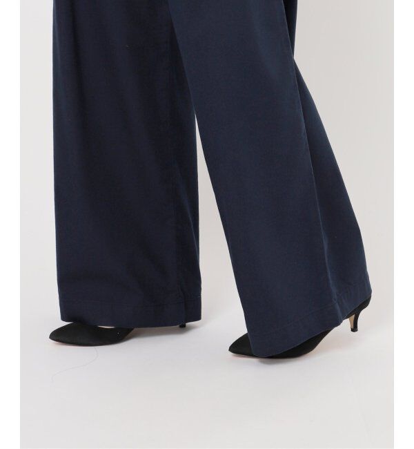 Spick and Span「コットンレーヨンドロストフレアパンツ」|その他|