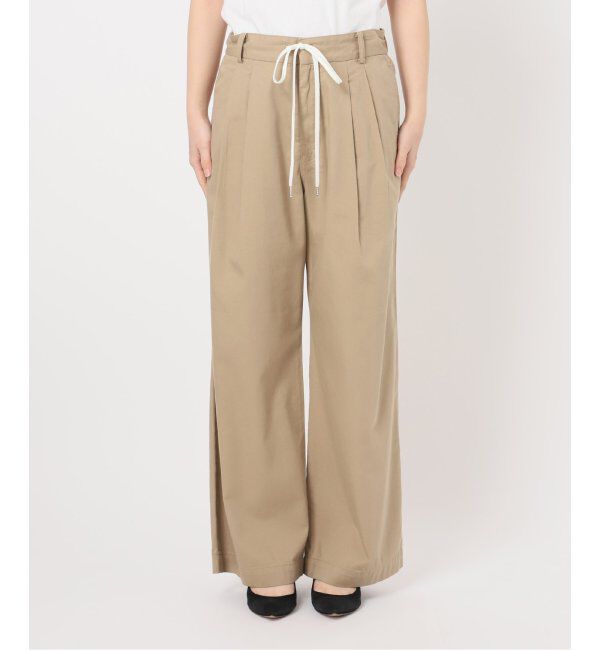 Spick and Span「コットンレーヨンドロストフレアパンツ」|その他|