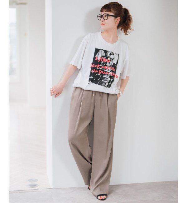 Spick and Span「J.J.Mercer / ジェイジェイマーサー Photo Tsh」|Tシャツ・カットソー|