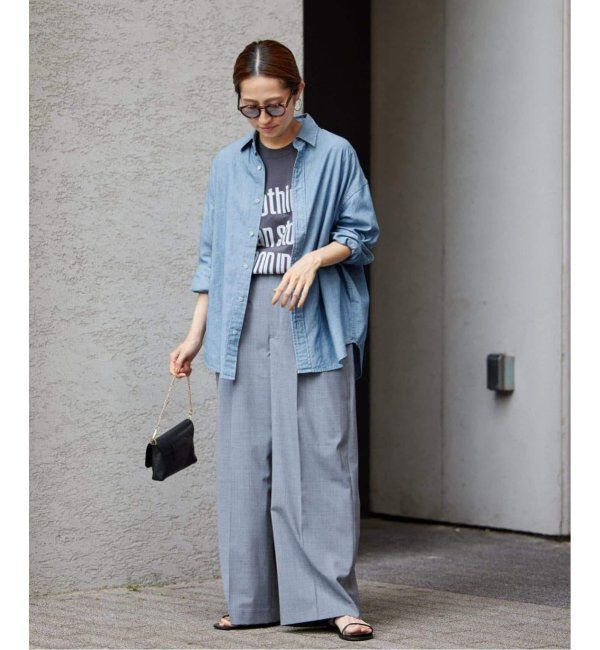 FRAMeWORK「≪追加≫ダンガリーシャツ 4」|シャツ・ブラウス|