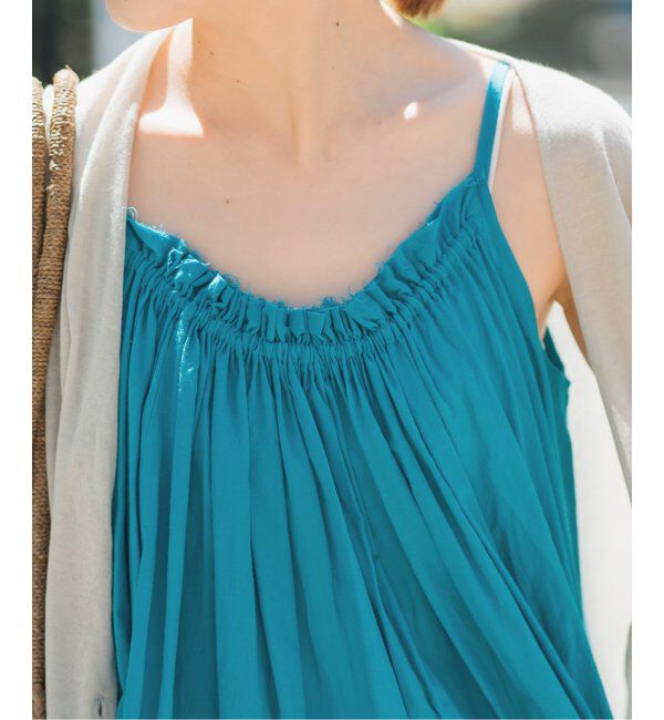 Spick and Span「HYU ギャザーワンピース」|ワンピース|