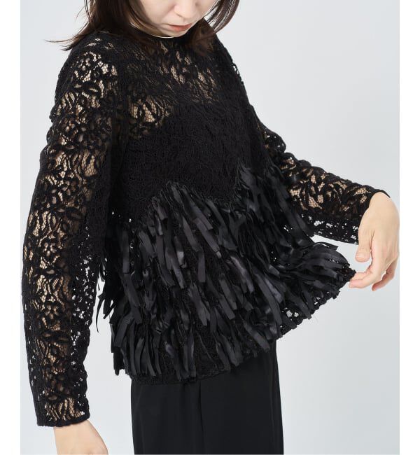 HARDY NOIR「モールレーステープシシュウブラウス」|シャツ・ブラウス|