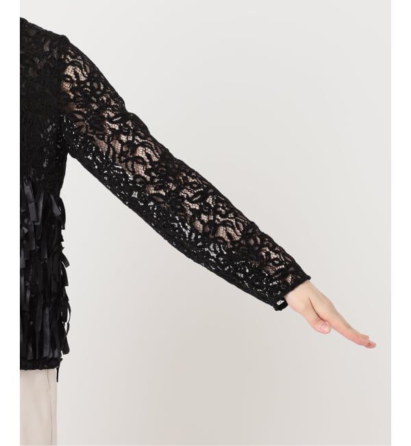 HARDY NOIR「モールレーステープシシュウブラウス」|シャツ・ブラウス|