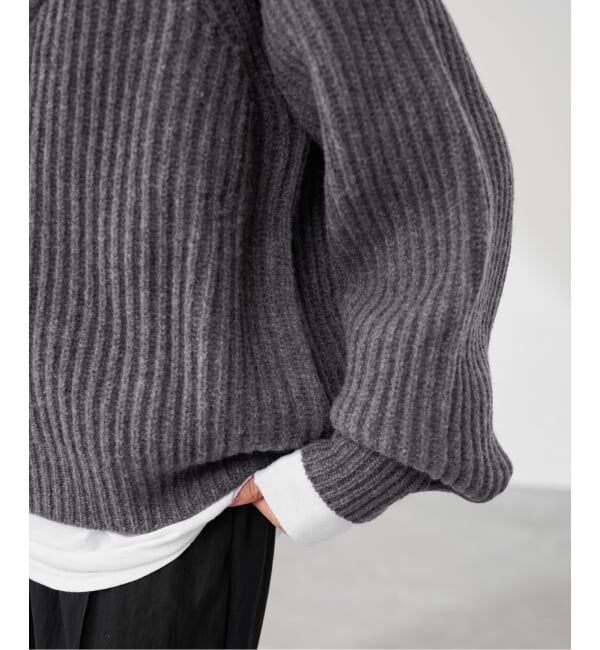 FRAMeWORK「WOOLフードカーディガン」|カーディガン|