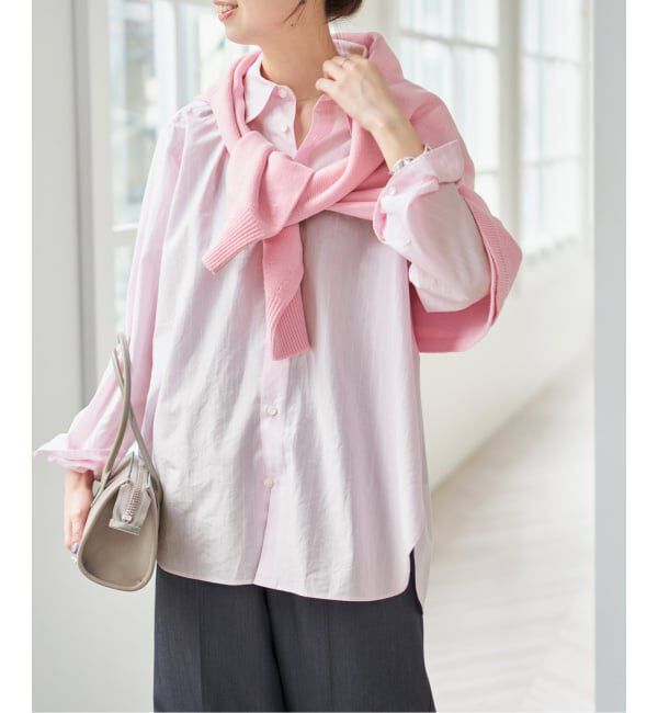 Spick and Span「《予約》ソフトタイプライターシャツ」|シャツ・ブラウス|