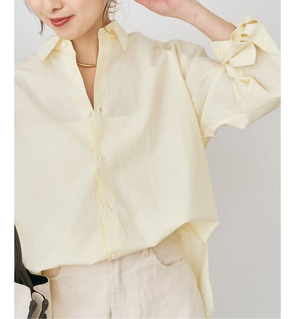 Spick and Span「《予約》ソフトタイプライターシャツ」|シャツ・ブラウス|