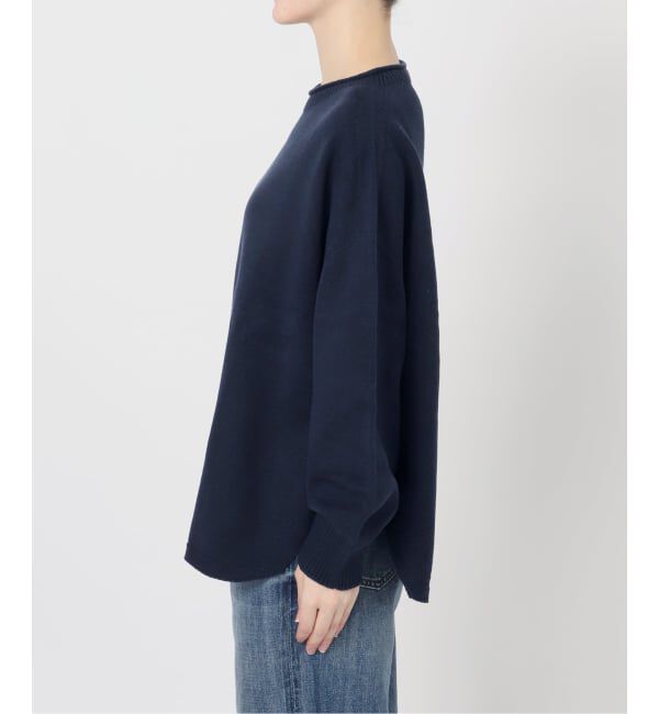 Spick and Span「《予約》バルキーヤーンルーズボートネックニット」|ニット・セーター|