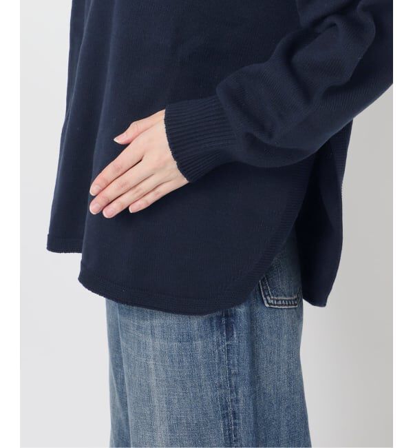 Spick and Span「《予約》バルキーヤーンルーズボートネックニット」|ニット・セーター|