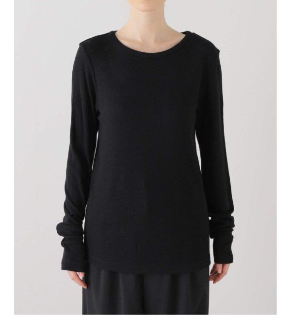  「ウールテレコクルーネックカットソー」|Tシャツ・カットソー|