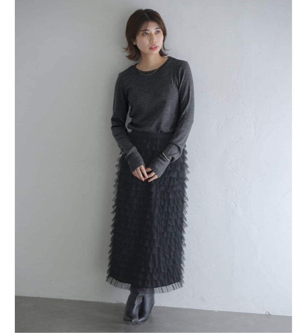  「ウールテレコクルーネックカットソー」|Tシャツ・カットソー|