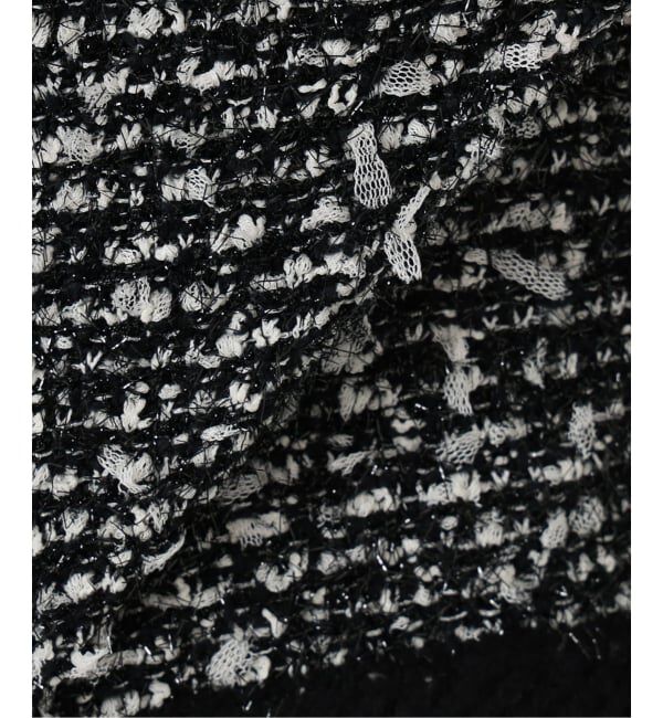  「Vネックツイードカーディガン」|カーディガン|