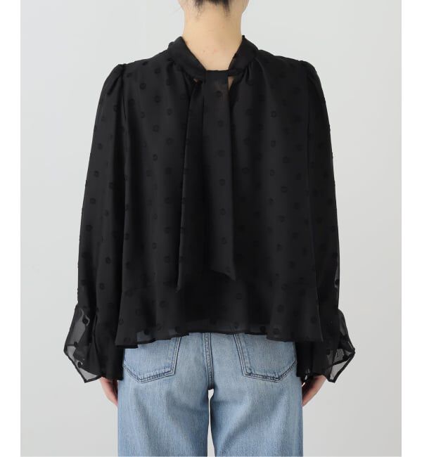  「【洗える】2WAYフリルスリーブブラウス」|シャツ・ブラウス|