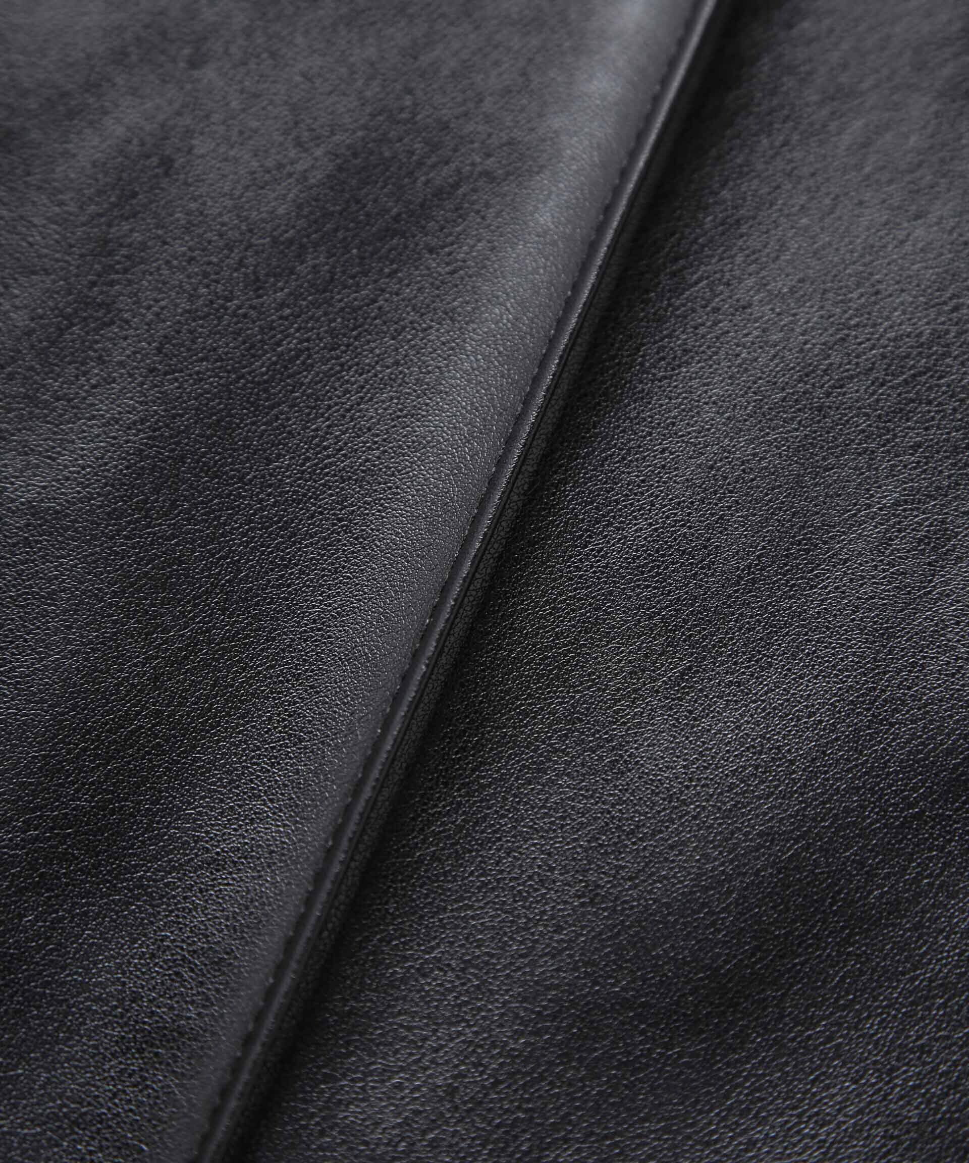 nano･universe「フェイクレザーピンタックスカート(セットアップ可)」|スカート|