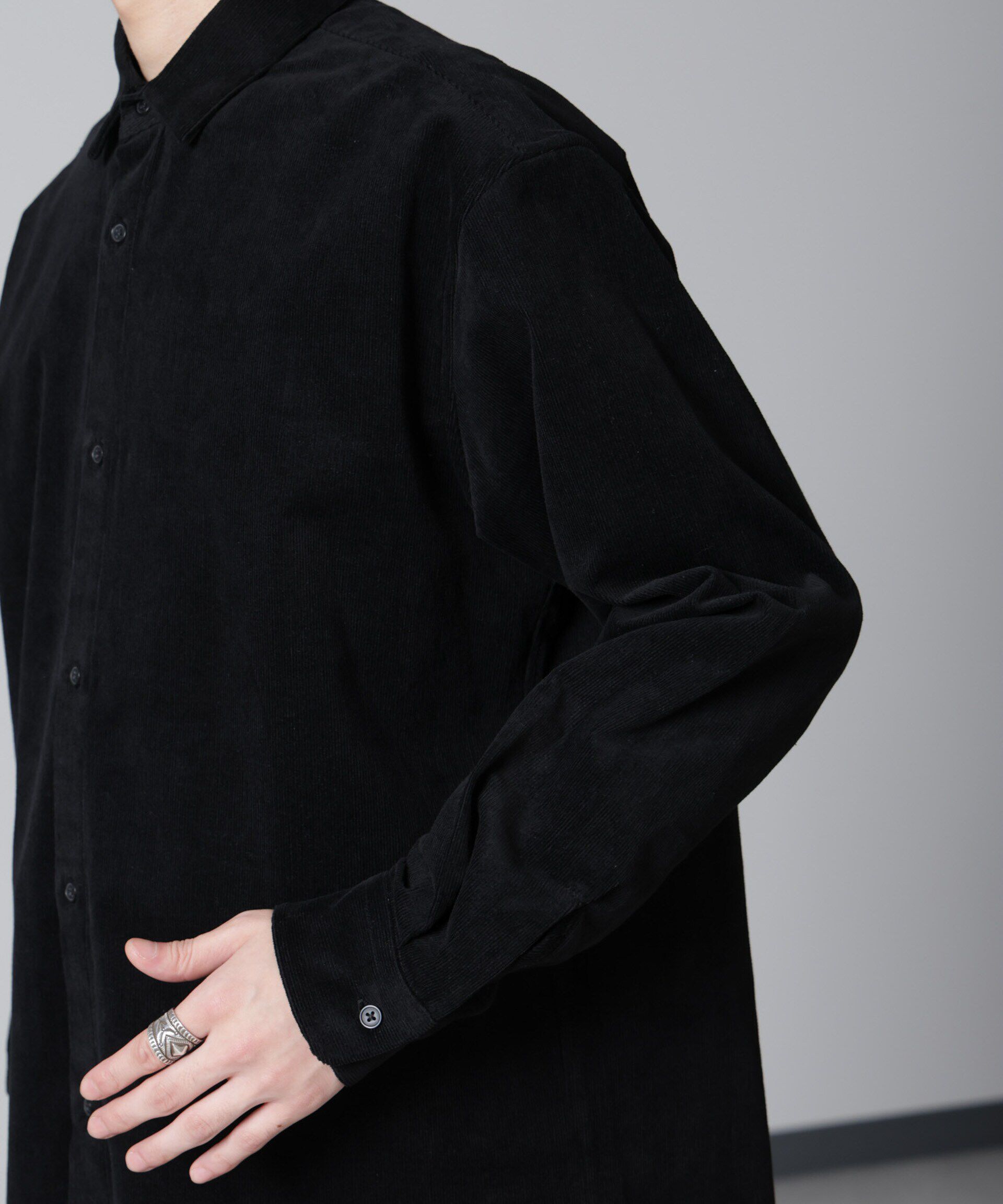 nano･universe「リラックスコーデュロイシャツ」|シャツ・ブラウス|