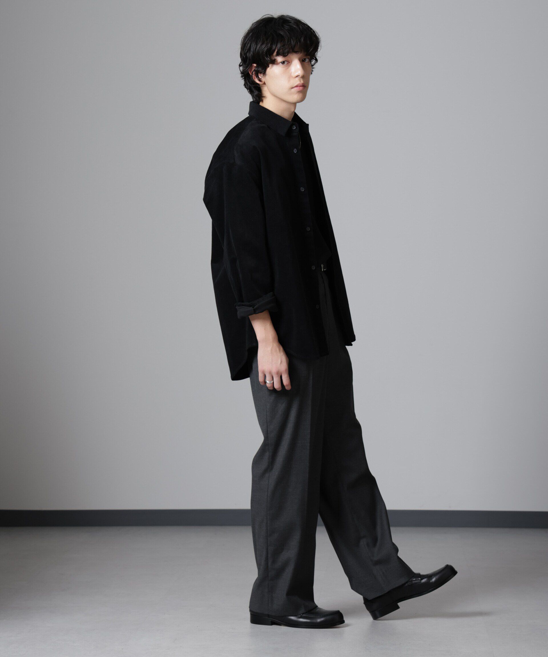 nano･universe「リラックスコーデュロイシャツ」|シャツ・ブラウス|