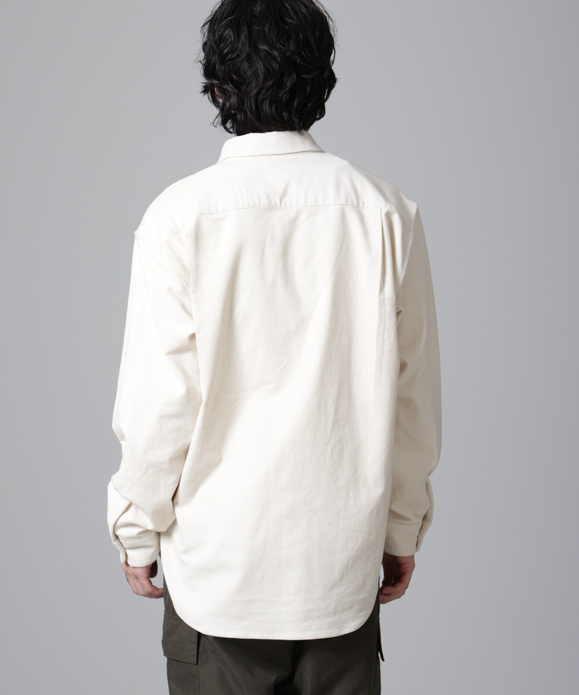 nano･universe「リラックスコーデュロイシャツ」|シャツ・ブラウス|