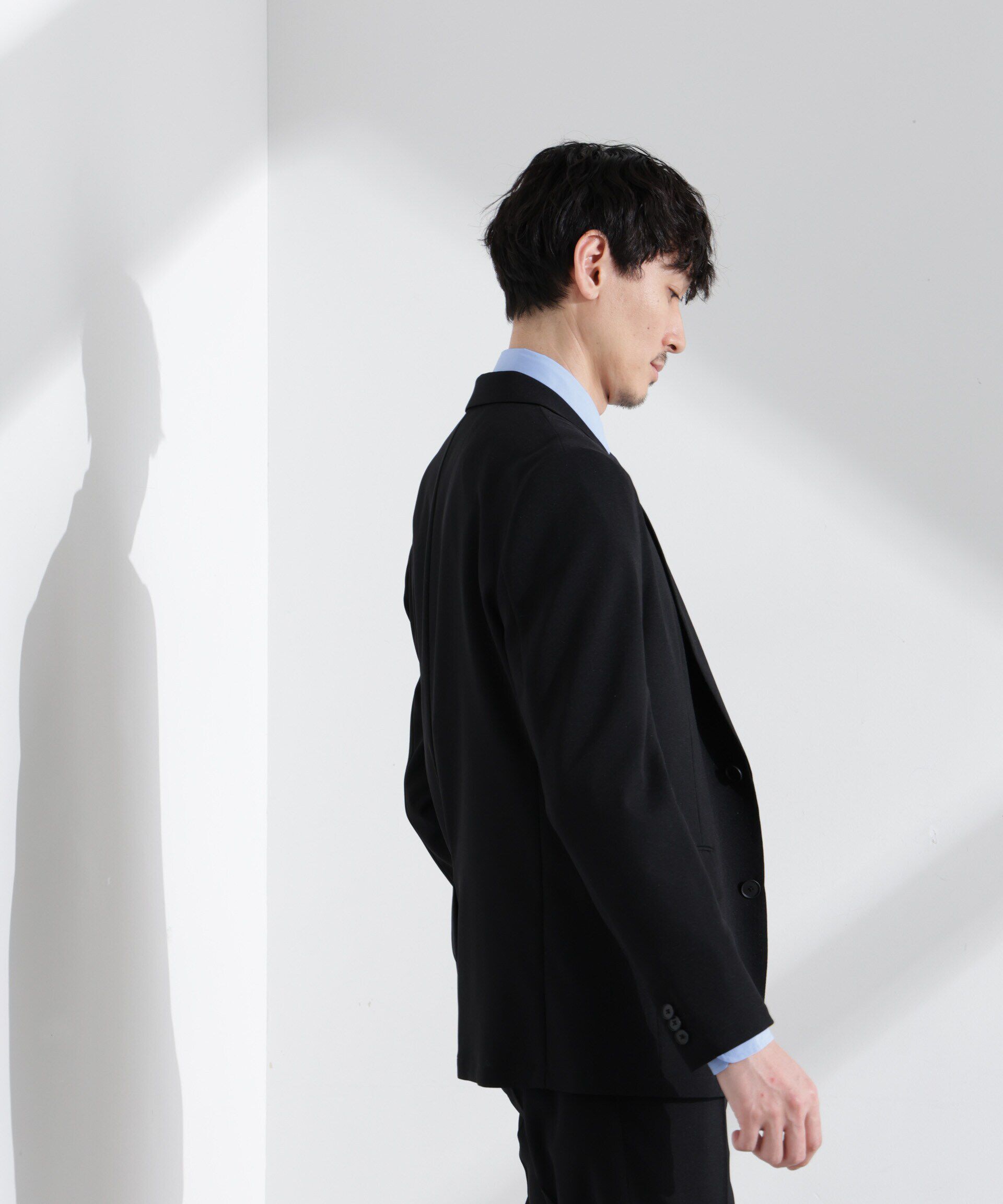 nano･universe「「Damerino」ドビークロスストレッチセットアップ」|スーツ|