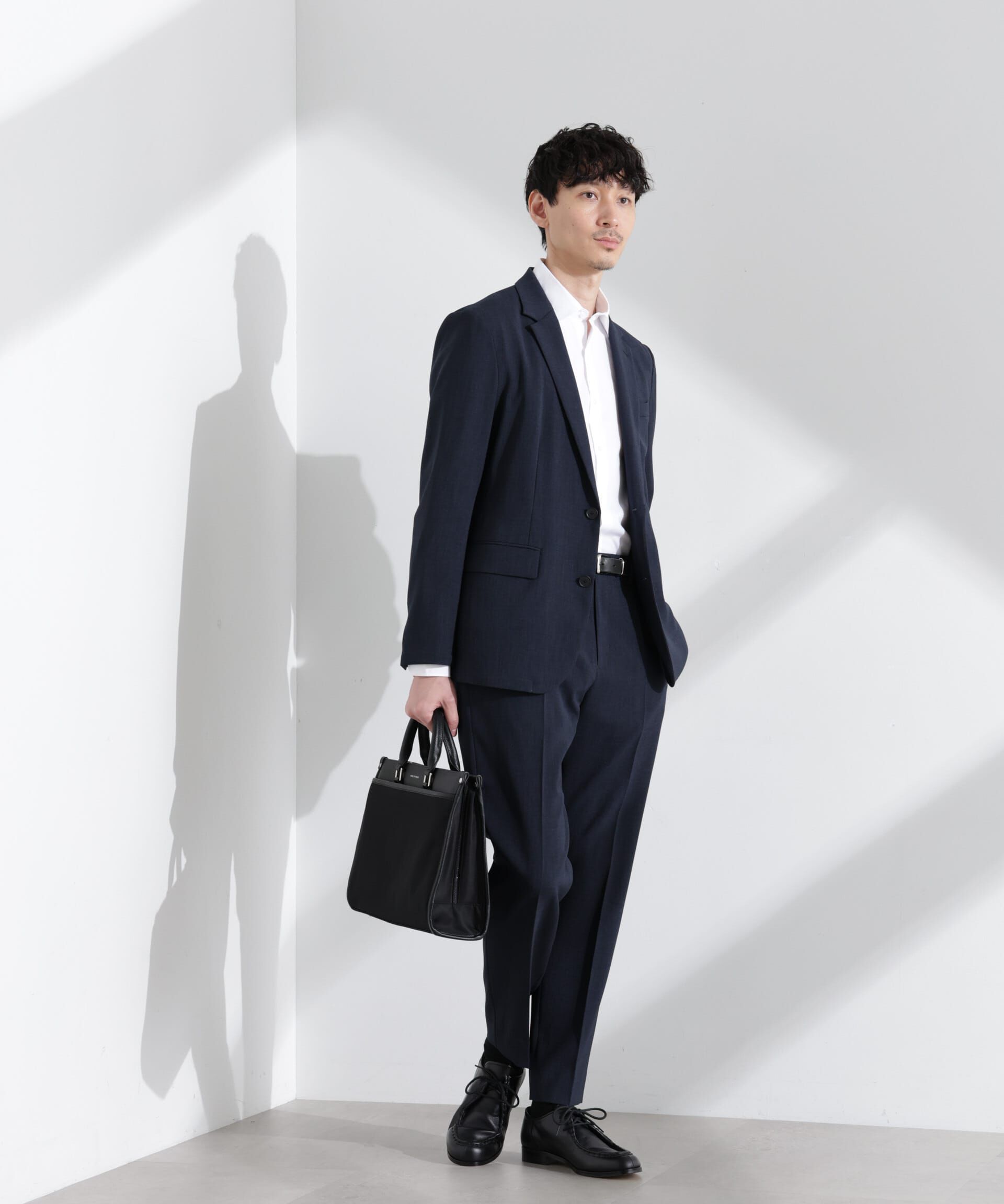 nano･universe「「Damerino」ドビークロスストレッチセットアップ」|スーツ|