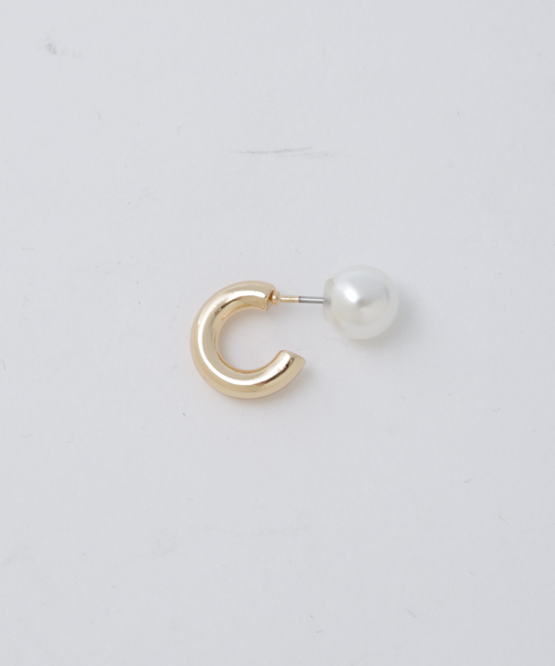 nano･universe「パールキャッチ2wayピアス」|ピアス|