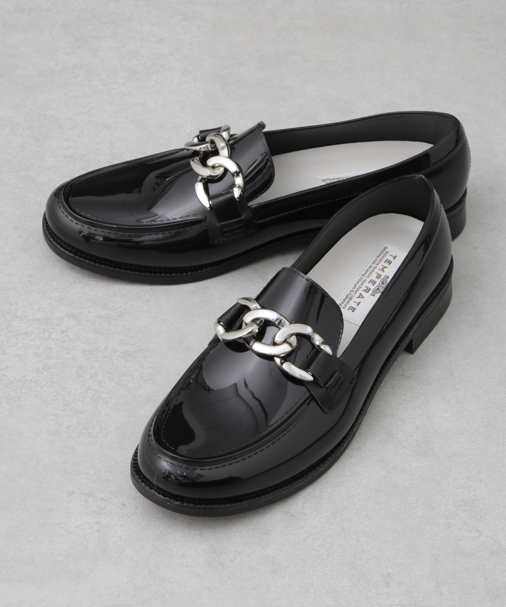 nano･universe「TEMPERATE/AUSTIN ローファー」|ビジネス・ドレスシューズ|ブラック