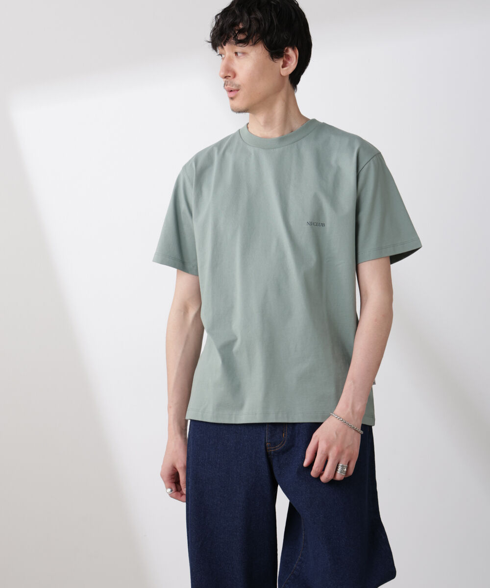 nano･universe「「NJ/CLUB」 ISLANDCLUBプリント Tシャツ」|Tシャツ・カットソー|