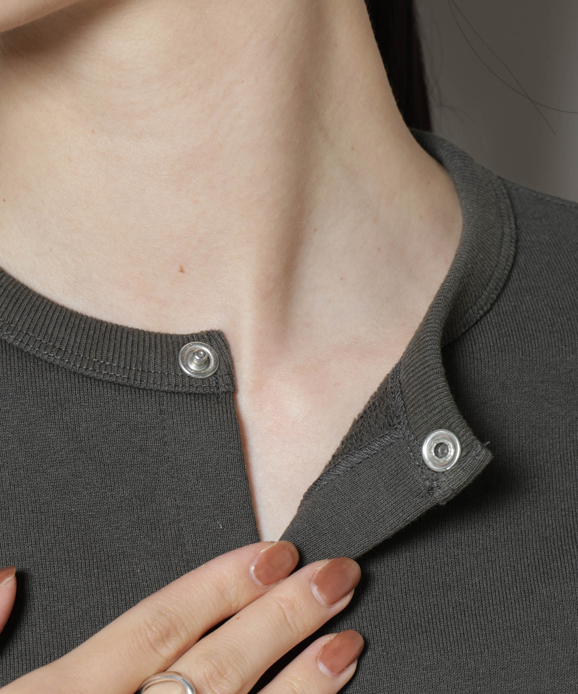 nano･universe「ORCIVAL/CREW NECK CARDIGAN」|Tシャツ・カットソー|