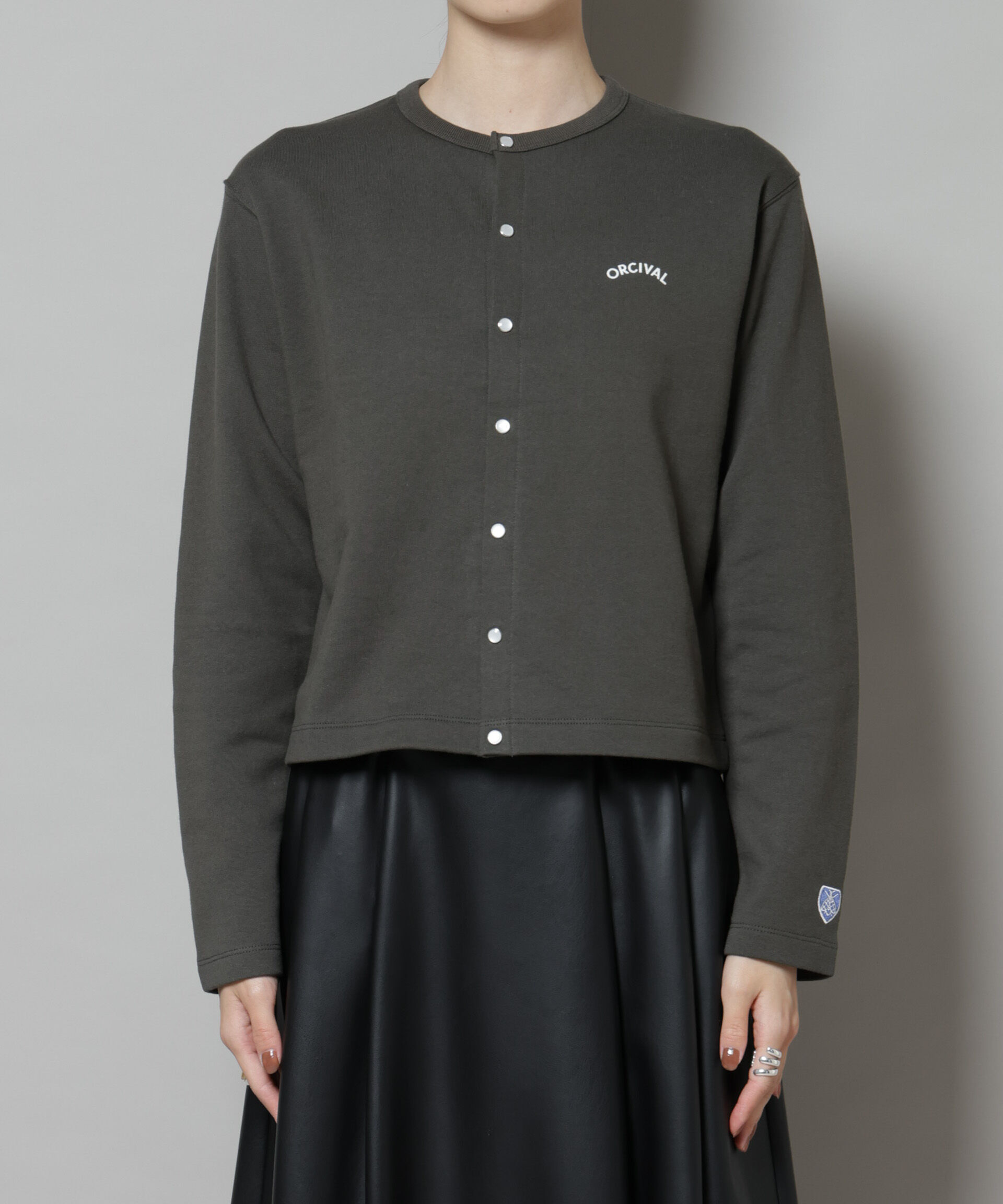 nano･universe「ORCIVAL/CREW NECK CARDIGAN」|Tシャツ・カットソー|