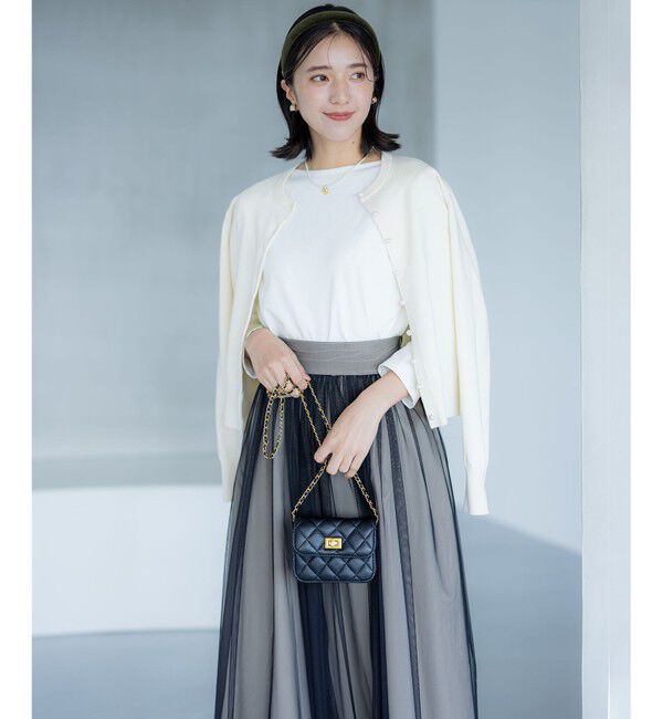 組曲「【洗える・6色展開】Elenaベーシックニット カーディガン」|カーディガン|