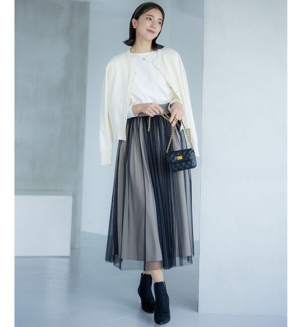 組曲「【洗える・6色展開】Elenaベーシックニット カーディガン」|カーディガン|