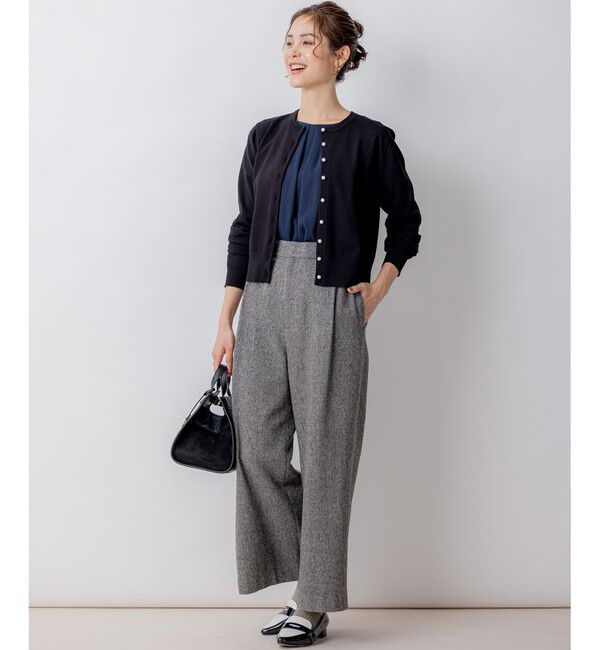 組曲「【洗える・6色展開】Elenaベーシックニット カーディガン」|カーディガン|