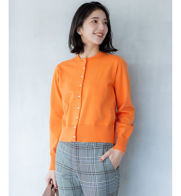 組曲「【洗える・6色展開】Elenaベーシックニット カーディガン」|カーディガン|