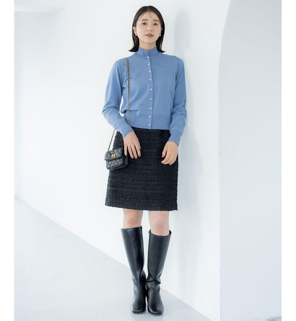 組曲「【洗える・6色展開】Elenaベーシックニット カーディガン」|カーディガン|