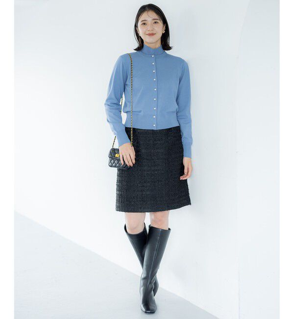 組曲「【洗える・6色展開】Elenaベーシックニット カーディガン」|カーディガン|