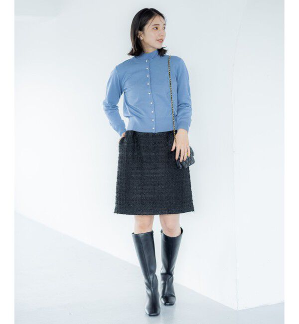 組曲「【洗える・6色展開】Elenaベーシックニット カーディガン」|カーディガン|