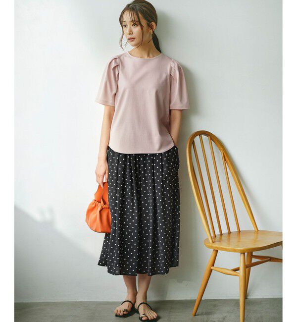 組曲「【WEB限定】ドットプリントデシン フリルパンツ」|その他|