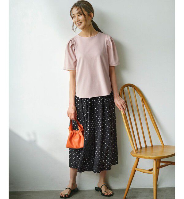 組曲「【WEB限定】ドットプリントデシン フリルパンツ」|その他|