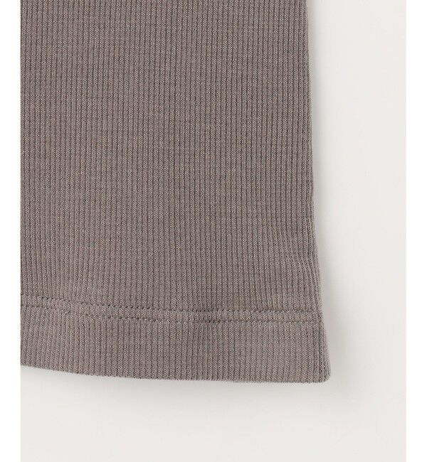 自由区「【洗える】ベアテレコボトルネック カットソー」|Tシャツ・カットソー|