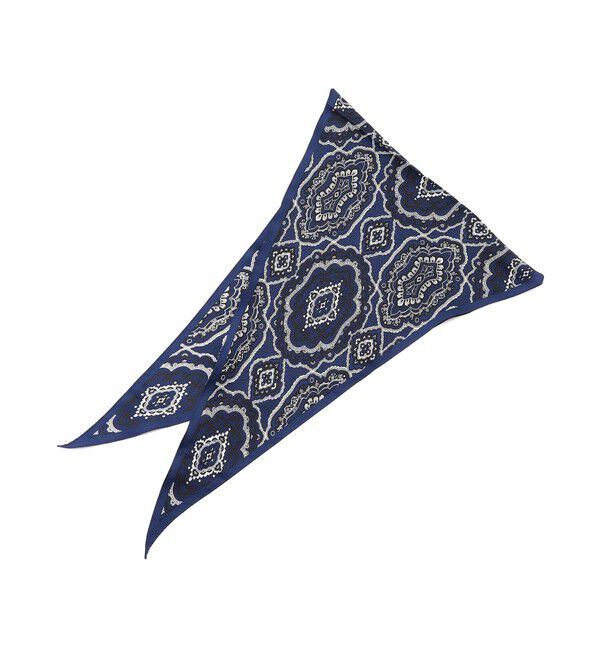 23区「オーナメントプリント スカーフ」|バンダナ・スカーフ|