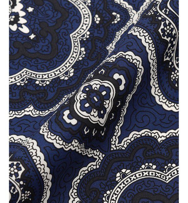 23区「オーナメントプリント スカーフ」|バンダナ・スカーフ|