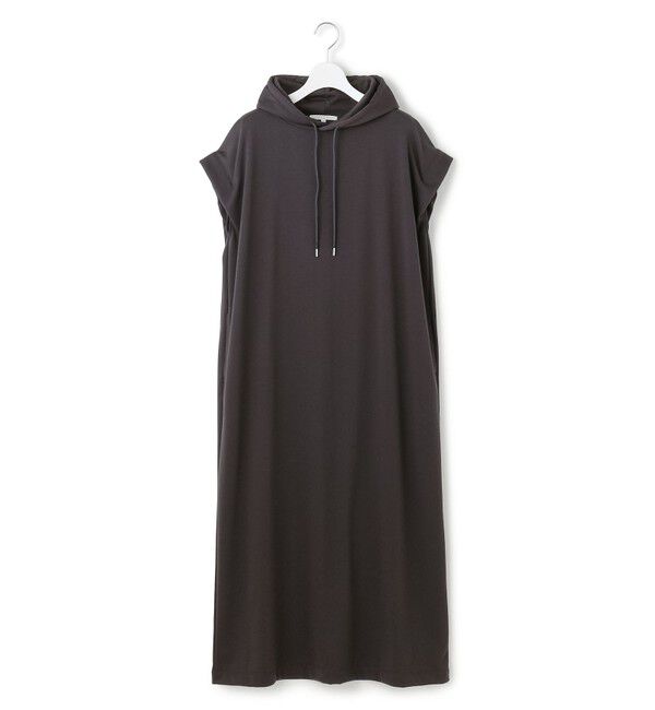 23区「【SLOW/一部店舗限定】コットンライクテリー フーディー ワンピース」|ワンピース|