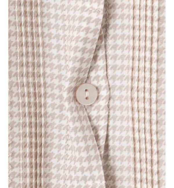 ANY SIS「【洗える】フリルスタンドピンタック ブラウス」|シャツ・ブラウス|