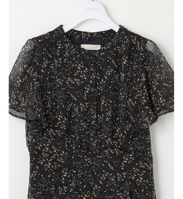 ANY SIS「【洗える】ミニフラワープリント ワンピース」|ワンピース|