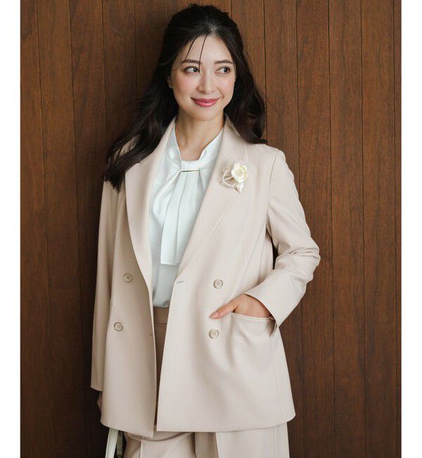 ANY SIS「セレモニーダブルクロス テーラードジャケット」|テーラードジャケット|ﾗｲﾄﾍﾞｰ