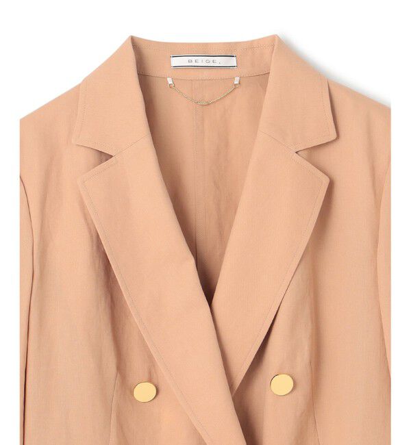 BEIGE,「RIVOLI / ダブルジャケット」|テーラードジャケット|