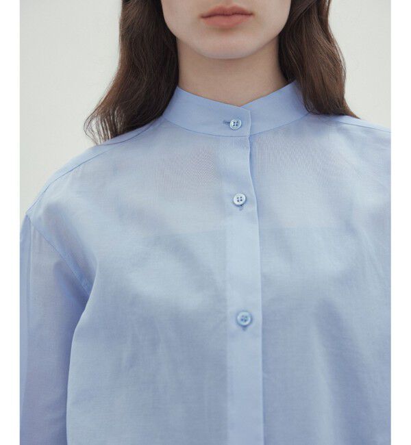 BEIGE,「【洗える】PLUMERIA / コットンシアーバックボウタイブラウス」|シャツ・ブラウス|